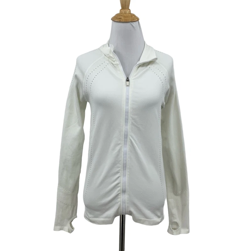fabletics delta seamless performance zip up vented jacket