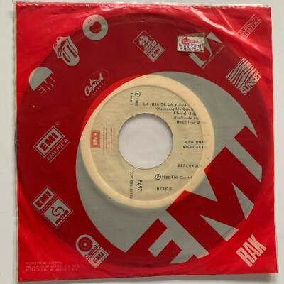 CONJUNTO MICHOACAN -LA HIJA DE LA VIUDA / PIQUETE- MEXICAN 7'' SINGLE CS RANCHERA
