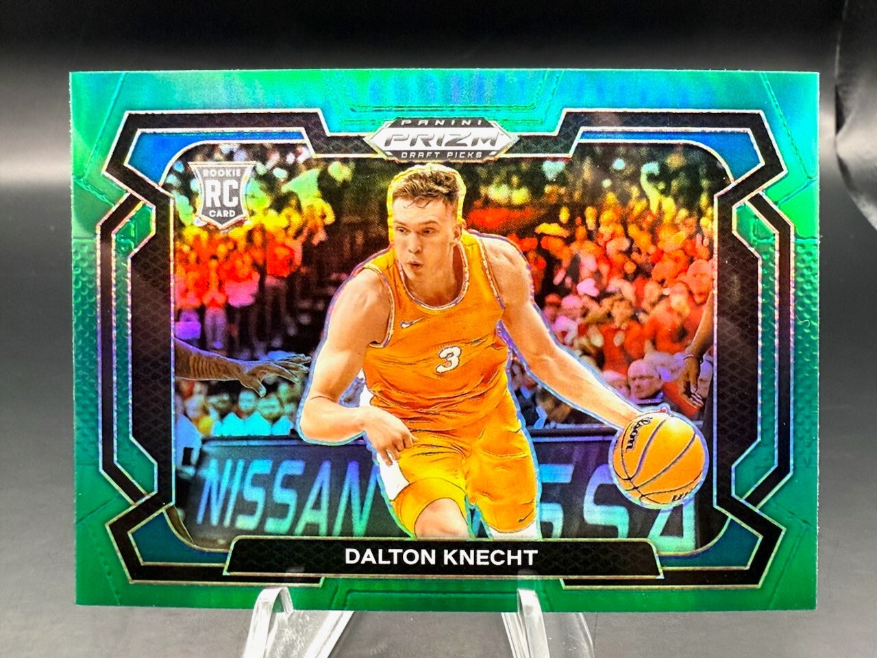 2024 Prizm Draft Picks - Dalton Knecht Green Prizm Variation (RC) #50