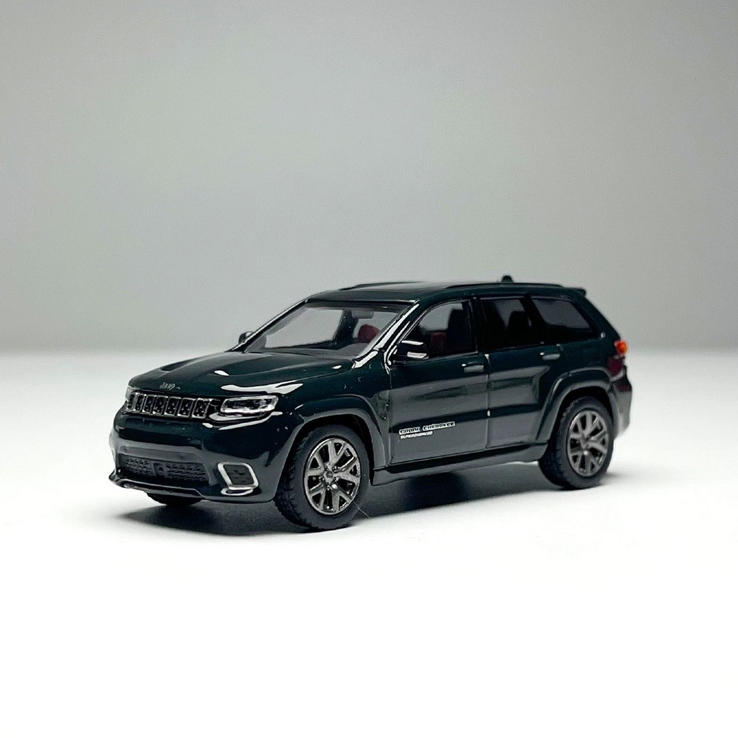 Smallcar 1/64 Scale Jeep Grand Cherokee Black Diecast Car Model Toy gift