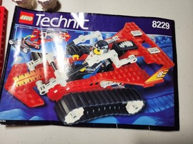 Vintage LEGO Technic 8229 Tread Trekker Model Off Road - w/ Figure & Manual