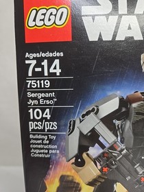 SERGEANT JYN ERSO Lego 75119 STAR WARS Set Sealed Rare ROGUE ONE