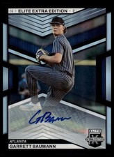 Garrett Baumann Signatures Autograph 2023 Panini Elite Extra Edition Braves #30