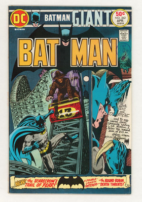 Batman #262 DC Comics NM Minus Versus The Scarecrow