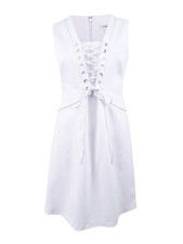 Calvin Klein Women's Lace-Up Sheath Dress