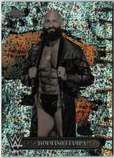 2025 Topps Chrome WWE x Cactus Jack #55 Tommaso Ciampa Speckle Refractor #/299