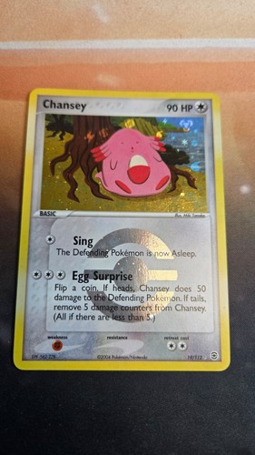 The Pokémon Company Pokemon TCG Chansey 19/112 EX FireRed LeafGreen Reverse Holo