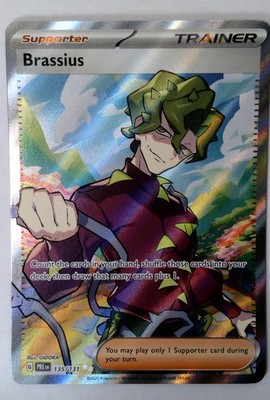 Brassius 135/131 Pokmon TCG Holo Scarlet & Violet HP Illus GIDORA