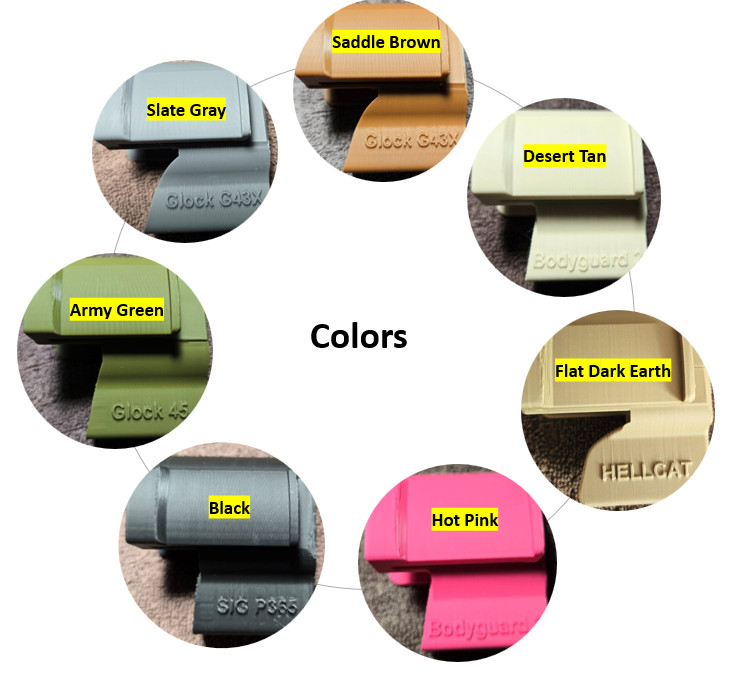 TAURUS GX4 Holster In Waistband IWB Made in USA 7 Colors 3D Printed