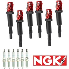 Bobina de encendido y bujías NGK para BMW 128i 325i 328i 528i UF592 X5 X3 X6