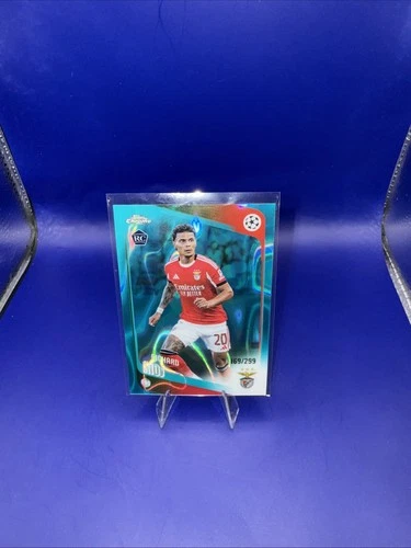 2025-26 Topps Chrome UCC Aqua Lava Refractor Richard Rios/299 #16