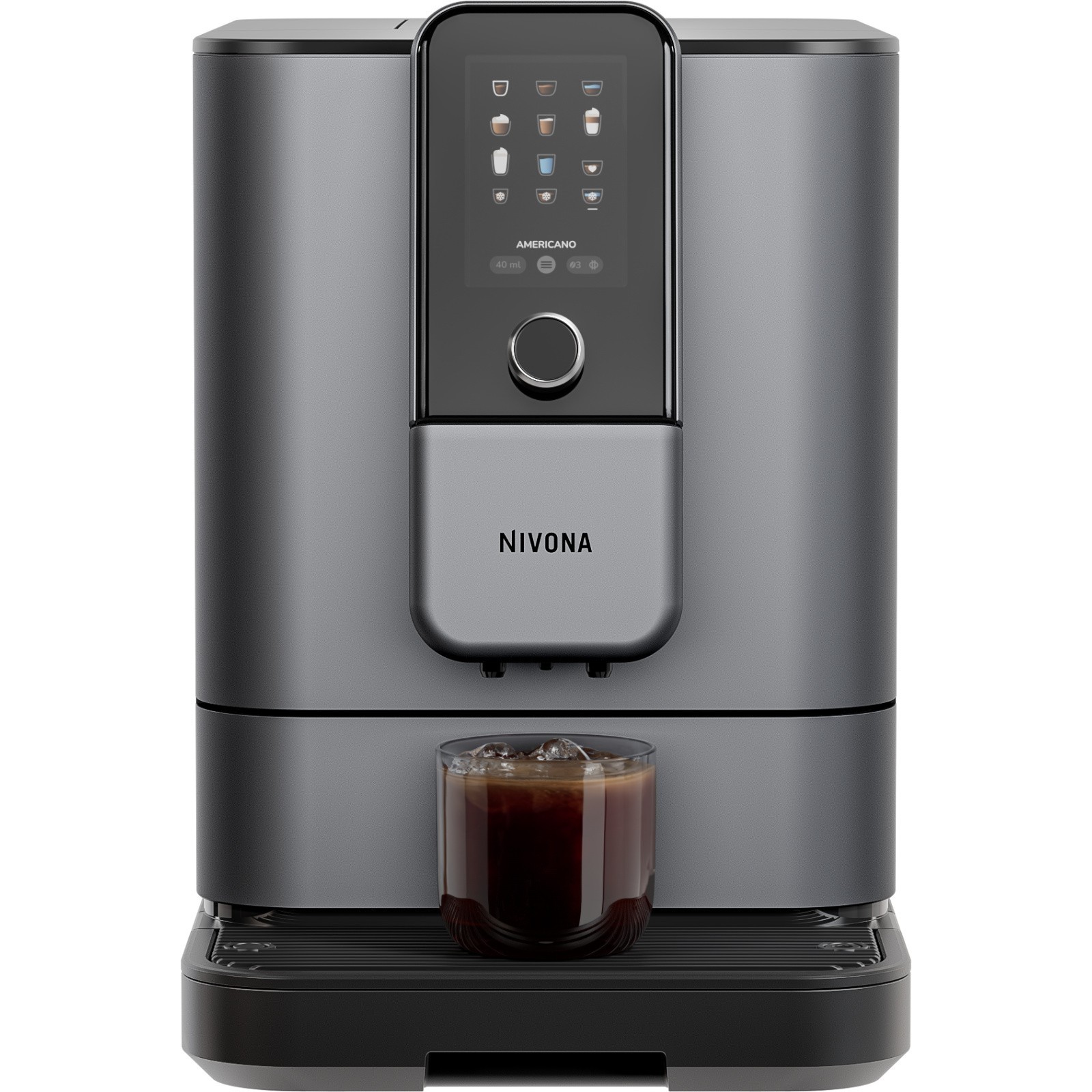 NIVONA NIVO 8107 Perlenblau Kaffeevollautomat OneTouch Kegelmahlwerk Perlenblau