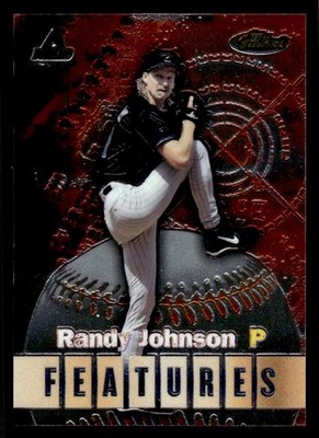 2000 Finest - Randy Johnson / Pedro Martinez #124 Arizona Diamondbacks