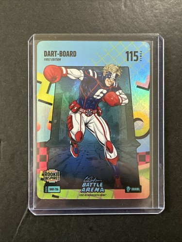 Dart-Board 115 Power RAD-736 BRAWL Bo Jackson Battle Arena Battlefoil RAD-80’s