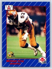1991 All World CFL French Mike Gray Winnipeg Blue Bombers #103