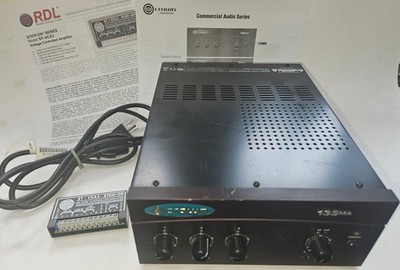 Crown 135MA 3 Input 35W Mixer Commercial Audio Amplifier + ST-VCA3 Stick On VCA