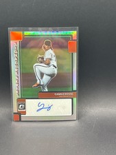 2022 Panini Donruss Optic - Signature Series Camilo Doval #SIGS-CD (AU, RC) HOLO