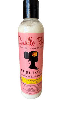 Curl Love  Moisture Milk, Leave-In Conditioning Cream, Rice Milk & Macadamia