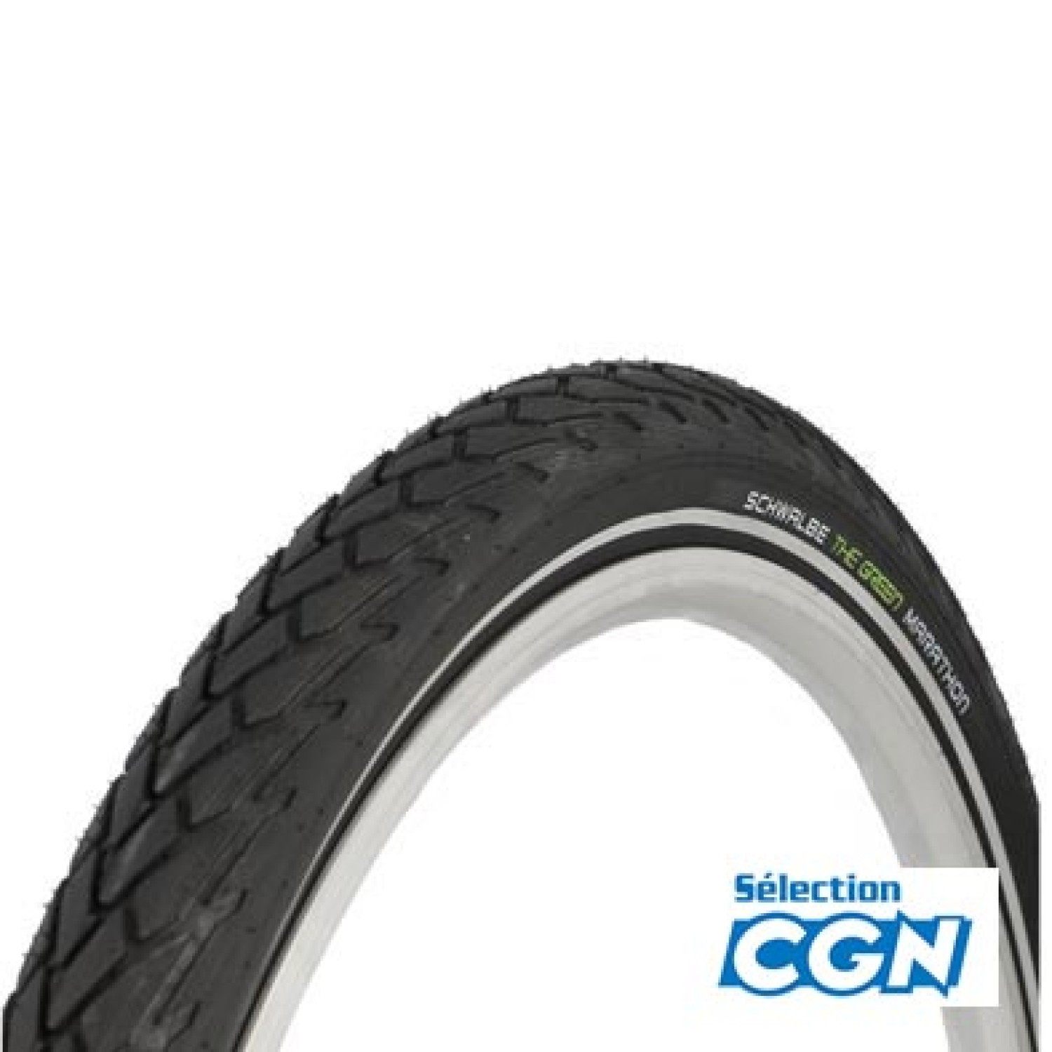 Pneu Schwalbe Green Marathon TT 26x2.00 noir pour vélo électrique et VTC urbain