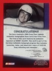 2006 Bobby Allison S.N. 17/50 Press Pass Legends Authentic Autograph — photo 5