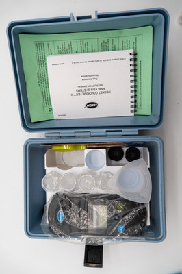 HACH Pocket Colorimeter II Monochloramine + Free Ammonia Kit 58700-26 with Case