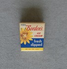 Borden's vintage Elsie Daisy one half pint ice cream pail cardboard carton — photo 1