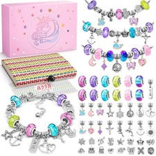 BIIB Regalo Bambina 5 6 7 8 9 10 Anni Kit Braccialetti Fai Da Te Bambina Giochi