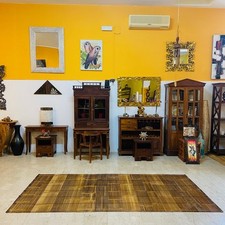 Tappeto bambù arredamento etnico separè o tenda