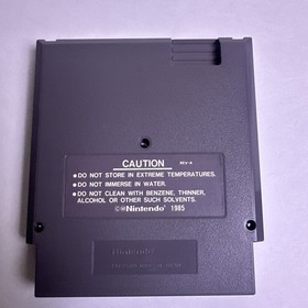 Nintendo NES 3 Games In 1 Super Mario Bros / Duck Hunt / World Class Track Meet