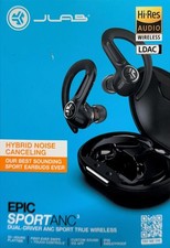 JLab Epic Sport Active Noise Canceling 3 True Wireless Bluetooth EarbudS