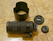 Nikon AF-S NIKKOR 80-200mm f/2.8 D ED Autofocus IF Lens, with Caps & Hood