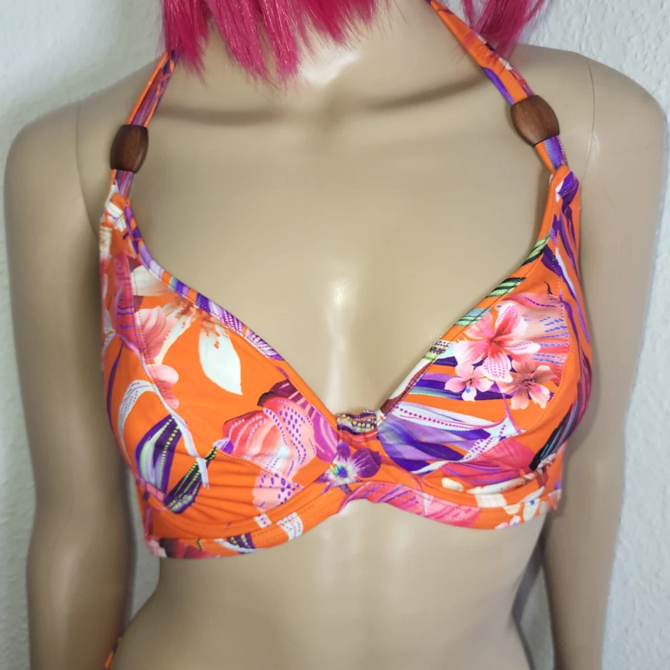 Luxus Bikini Set, Cyell Honolulu, 610103-3035 + 3030, 36/38, Cup E, damen neu 75 - Bild 4 von 4