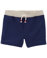Carter's Toddler Boys Pull-on Knit Rec Shorts - Navy Size 5T