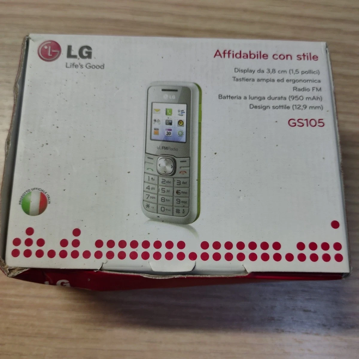 Téléphone Portable LG KU250 - SIM FREE (débloqué) - Noir - Occasion - Fonctionne Parfaitement