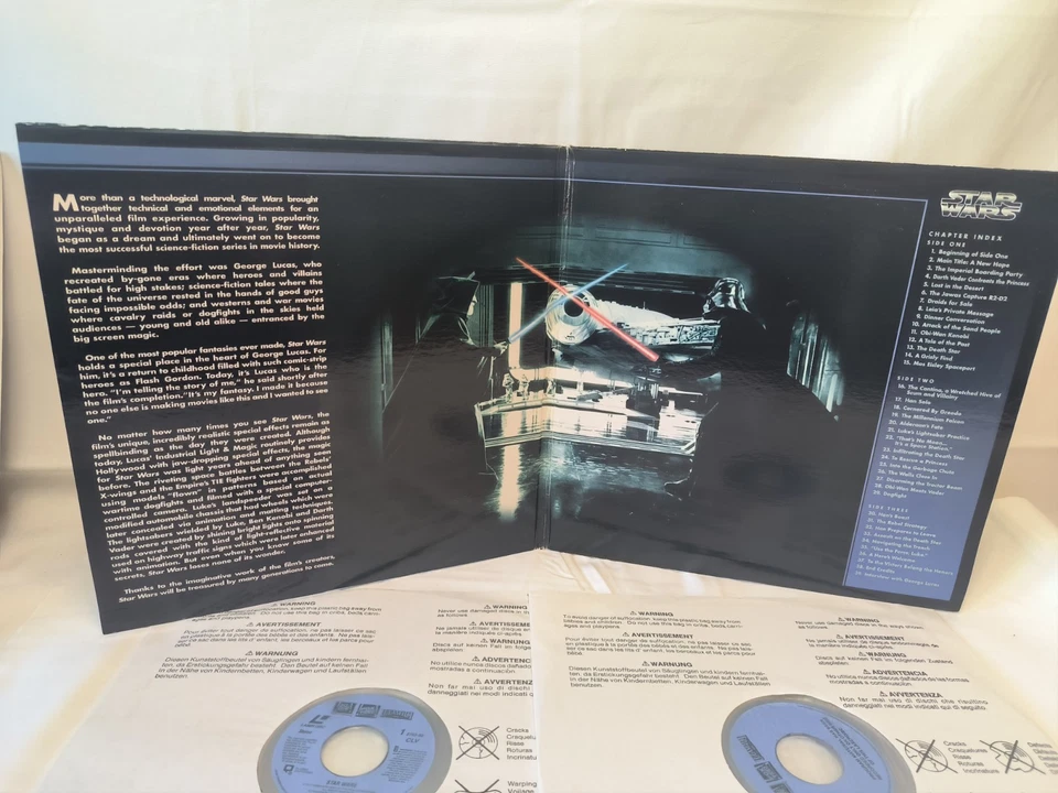 " Star Wars " THX Widescreen Edition LaserDisc - Bild 4 von 4