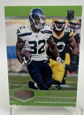 CHRIS CARSON 2017 Panini Plates & Patches Football Rookie Card #199 Silver /75