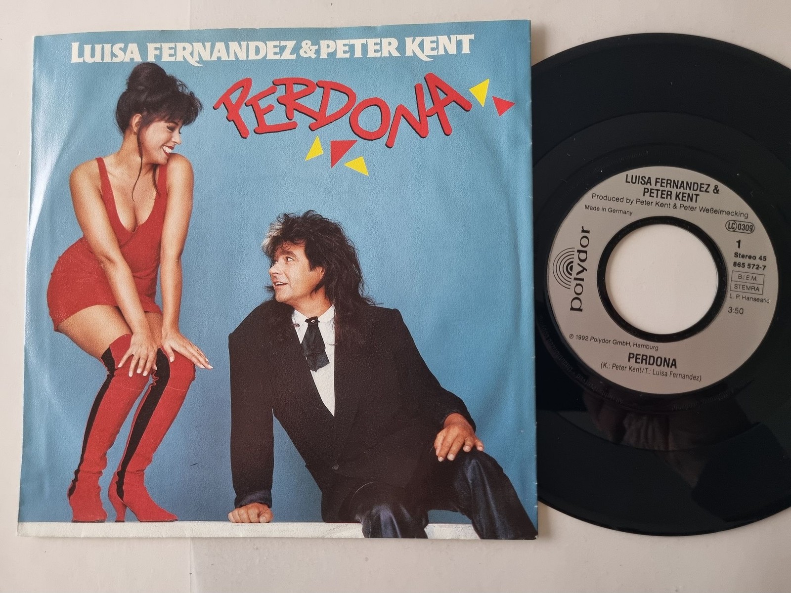 Luisa Fernandez & Peter Kent - Perdona 7'' Vinyl Germany