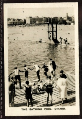 Tabakkarte, Kavander, PEEPS INTO MANY LANDS, 3. Med, 1929, Dinard, Bretagne, #10L