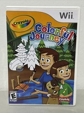 Crayola Colorful Journey - Nintendo  Wii Game CIB Tested Working!