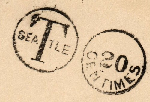 US #783-18 FDC 3c Oregon Territory. Tientsin, China with Post Due 20c. *Rare* - Picture 3 of 7