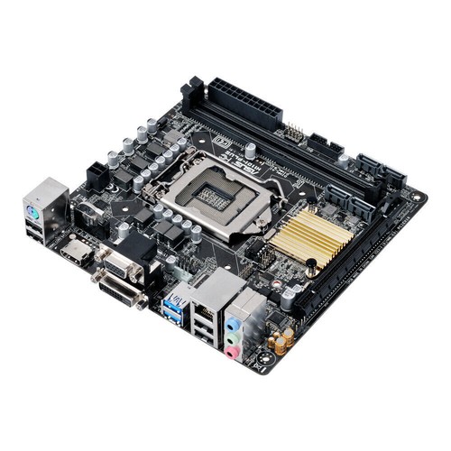 ASUS H110I-PLUS Motherboard Intel H110 LGA 1151 DDR4 Core D-Sub DVI-D Mini ITX - Bild 2 von 4