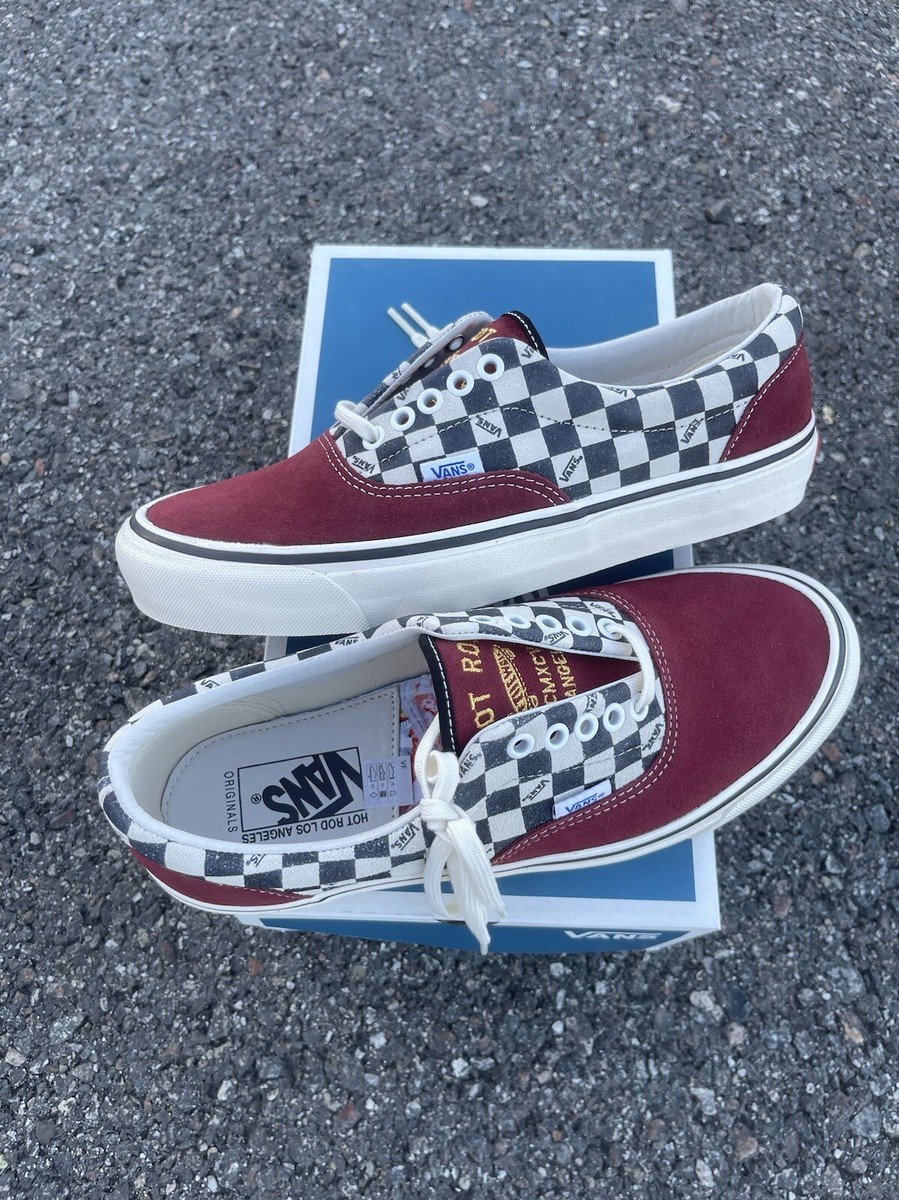 VANS Vault Style 36 LX OG ERA x Hot Rod LA Madder Brown SIZE MENS