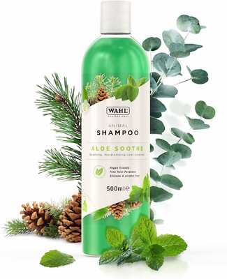 Wahl Aleo Soothe Shampoo 500ml - Suitable All Pets | eBay