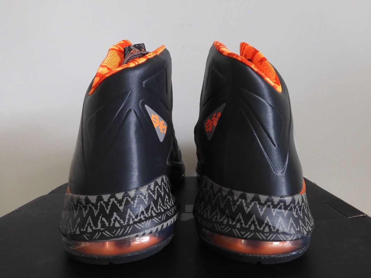 NIKE LEBRON X 10 BHM BLACK HISTORY MONTH SZ 18 [583109-001