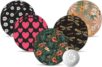 Flower Libre 3 Sensor Covers Waterproof,  10 Pack Freestyle Libre 3 plus Covers,