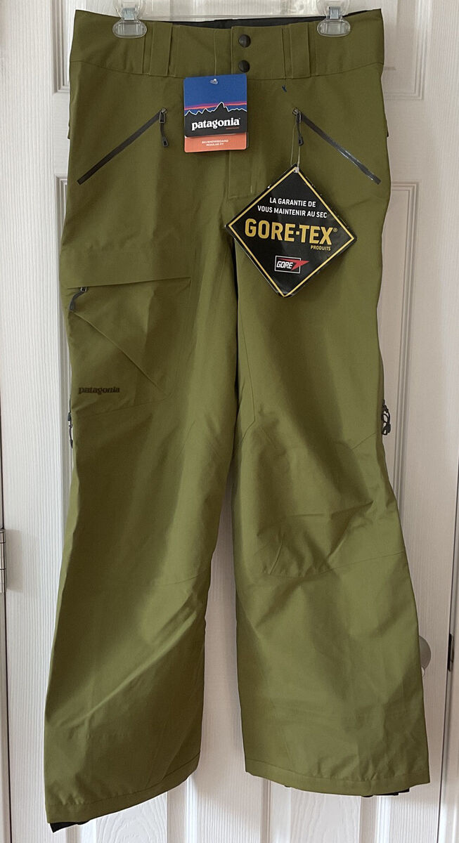 Patagonia Primo Ski/Snowboard Men's Regular Fit Gortex Pants Patagonia Primo Ski/Snowboard Men's Regular Fit Gortex Pants