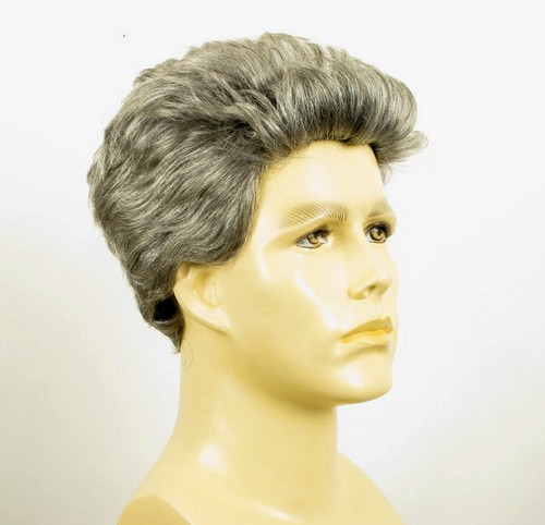 Perruque homme 100% cheveux naturel poivre et sel ref ALBERT 44 - Imagen 8 de 8