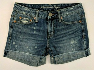 american eagle distressed jean shorts