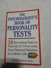 Psychologist's Book of Personality Tests : 24 Revealing Tests to