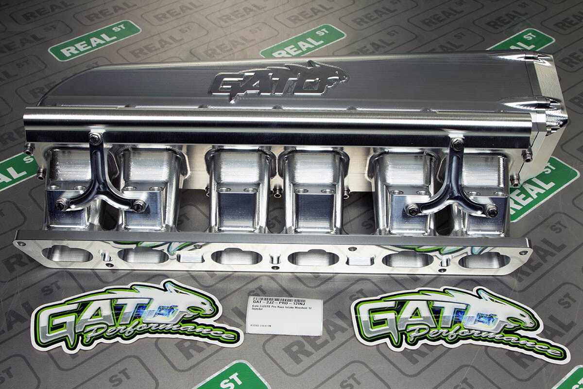Gato Billet Pro Intake Manifold 12 Injector for 90mm TB for